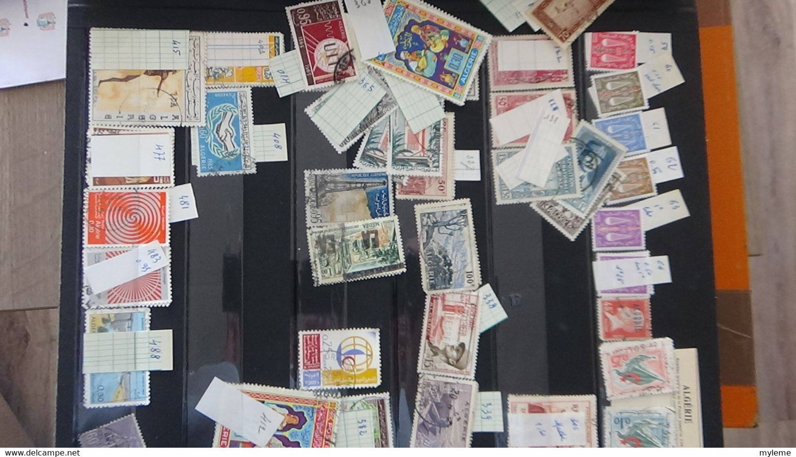 AN72 Collection de timbres oblitérés de divers pays + Comores N° 104A ** cote 150 euros  A saisir !!!