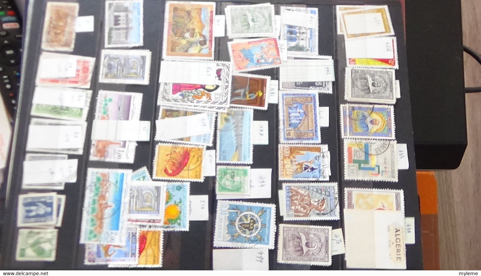 AN72 Collection de timbres oblitérés de divers pays + Comores N° 104A ** cote 150 euros  A saisir !!!