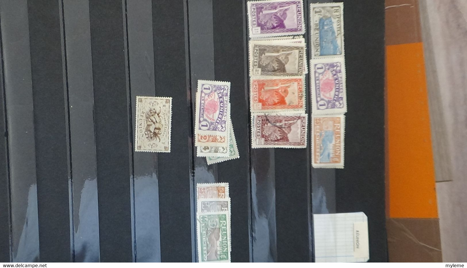 AN72 Collection de timbres oblitérés de divers pays + Comores N° 104A ** cote 150 euros  A saisir !!!