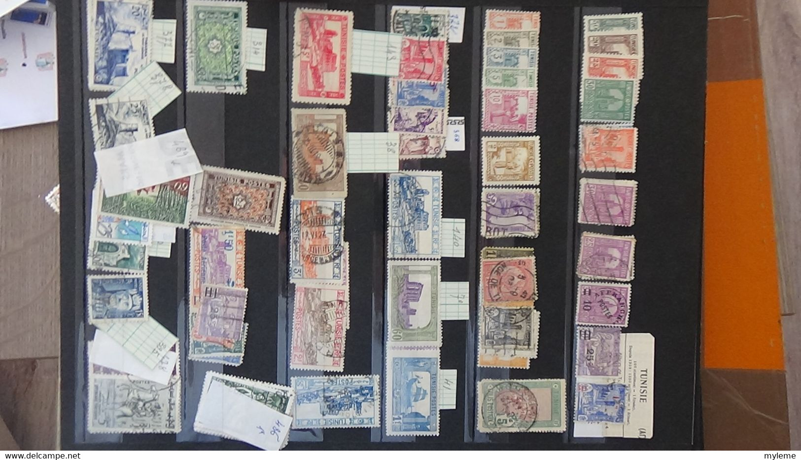 AN72 Collection de timbres oblitérés de divers pays + Comores N° 104A ** cote 150 euros  A saisir !!!