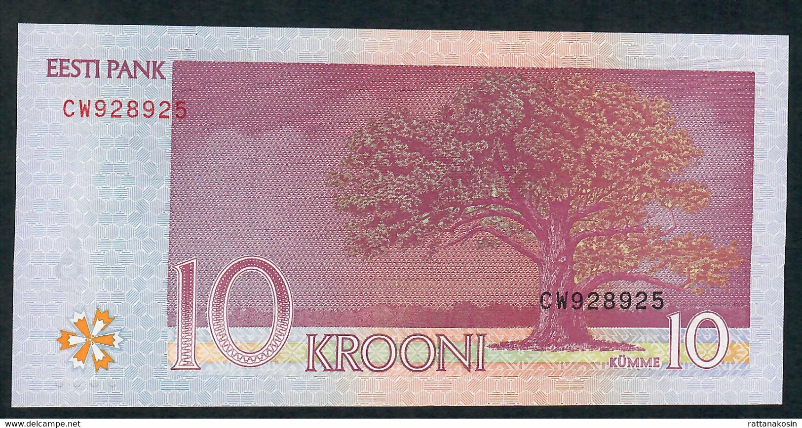 ESTONIA P86b 10 KROONI 2007 #CW UNC. - Estonia