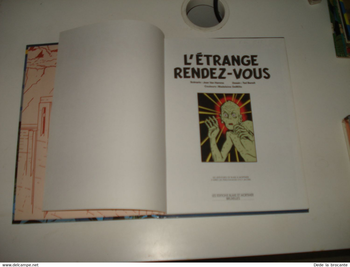 C46 / Blake Et Mortimer " L'étrange Rendez-vous " - E.O - Oct 2001 - Etat Neuf - Blake & Mortimer