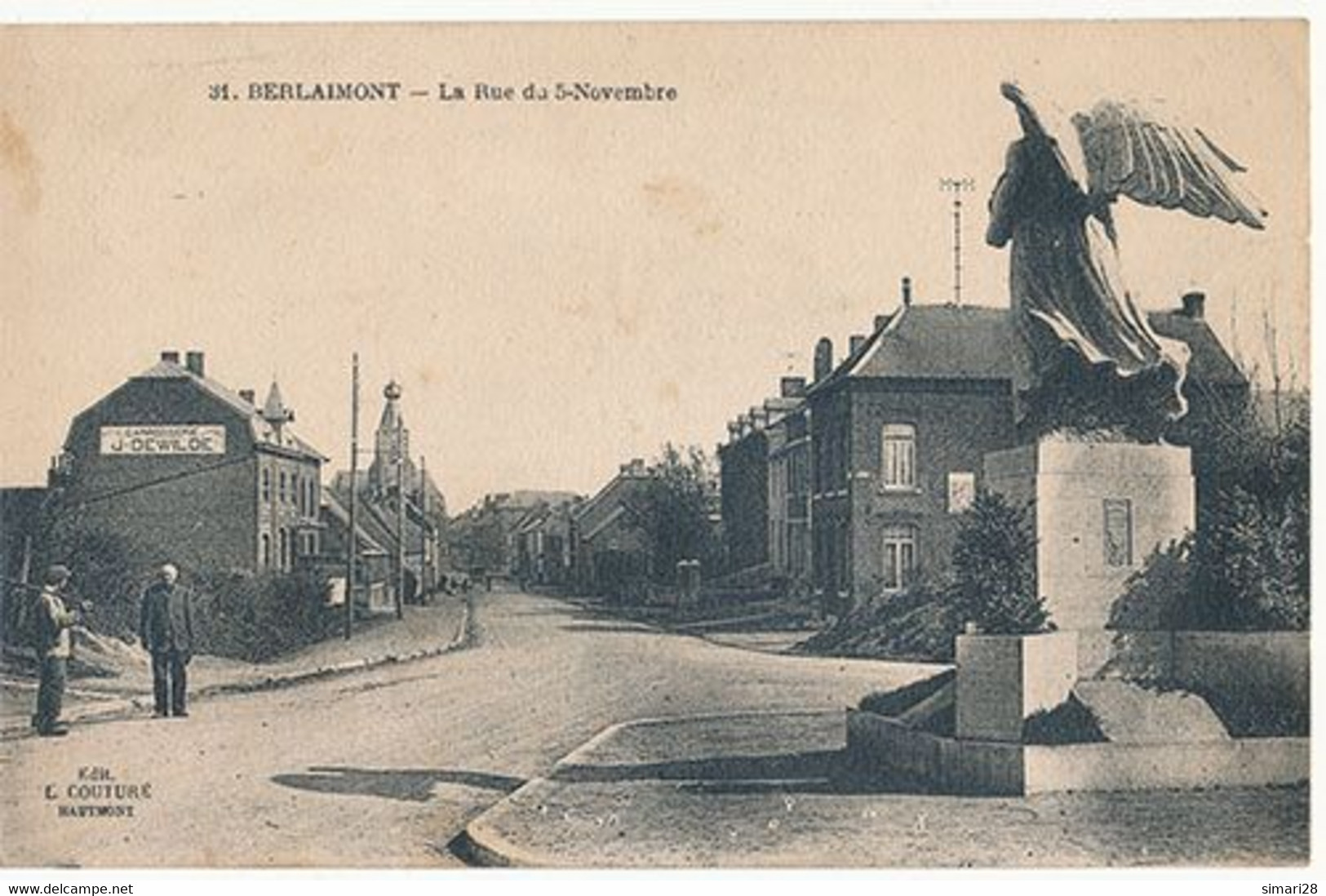 BERLAIMONT - N° 31 - LA RUE DU 5 NOVEMBRE - Berlaimont