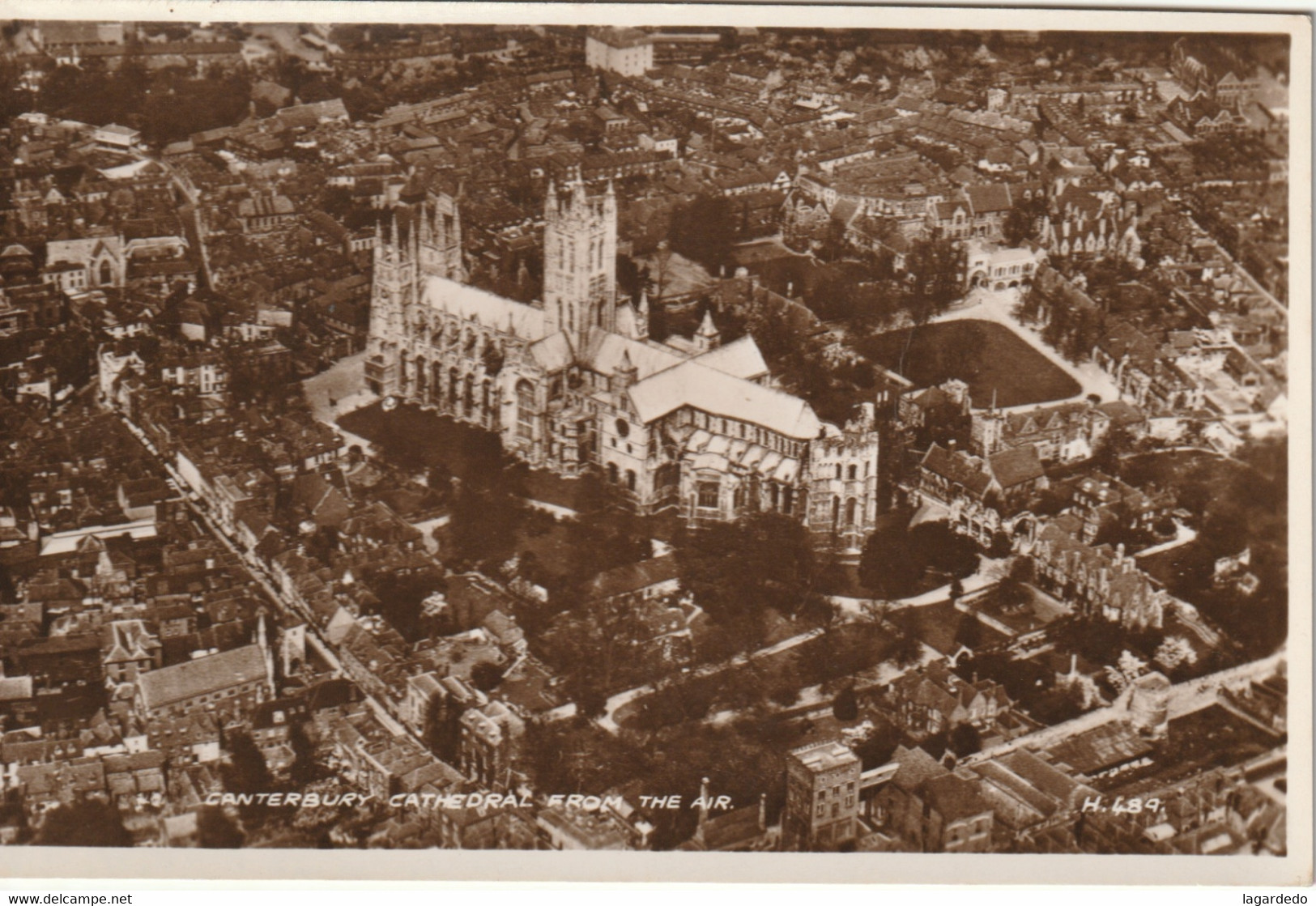 CANTERBURY CATHEDRAL FROM THE AIR - Canterbury