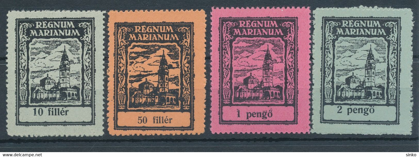 1942. Regnum Marianum - Foglietto Ricordo