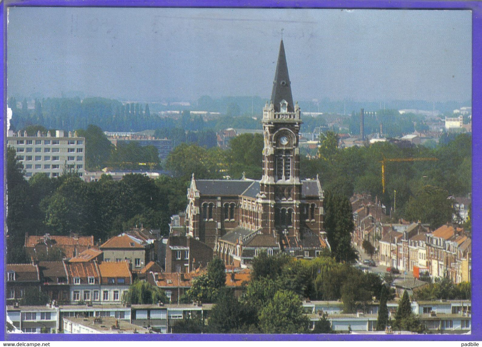 Carte Postale 59. Lambersart Le Bourg  Très Beau Plan - Lambersart