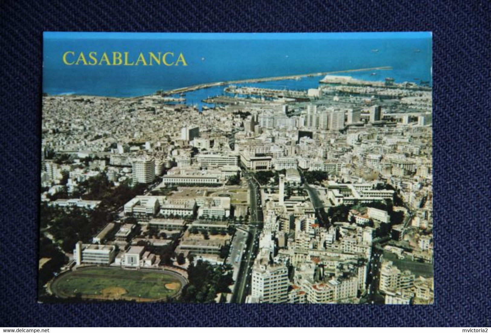 CASABLANCA , Vue Aérienne Sur L'Avenue HASSAN II - Casablanca