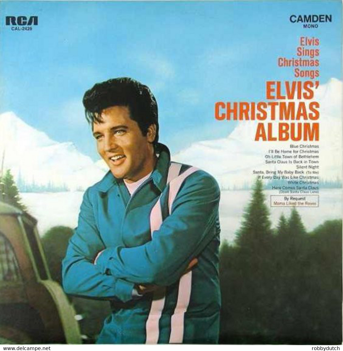 * LP * ELVIS PRESLEY - ELVIS'  CHRISTMAS ALBUM (USA 1979) - Chants De Noel