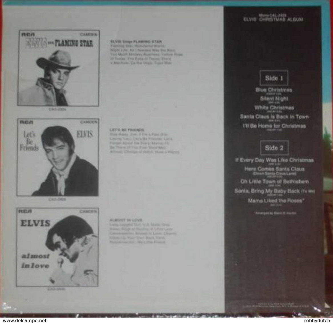 * LP * ELVIS PRESLEY - ELVIS'  CHRISTMAS ALBUM (USA 1979) - Kerstmuziek