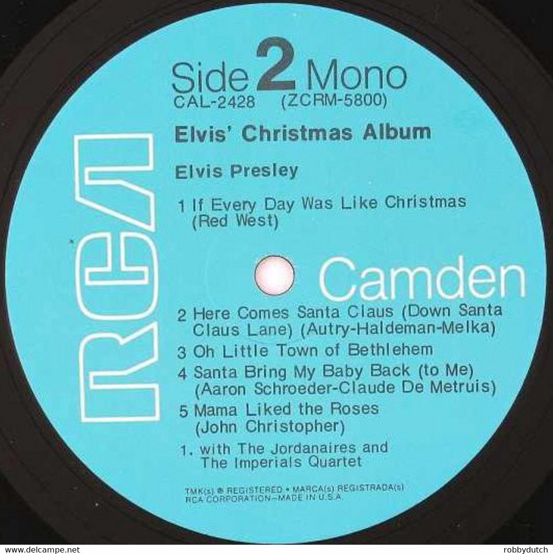 * LP * ELVIS PRESLEY - ELVIS'  CHRISTMAS ALBUM (USA 1979) - Christmas Carols