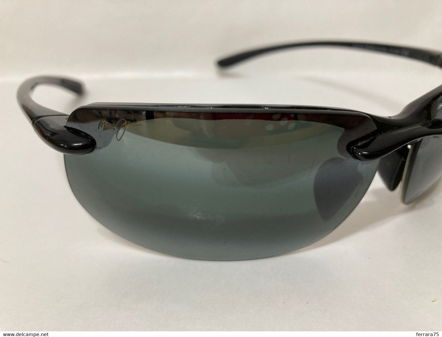 MAUI JIM OCCHIALE DA SOLE USATI  UOMO BANYANS HT412-02 70-17/130 MADE IN JAPAN.