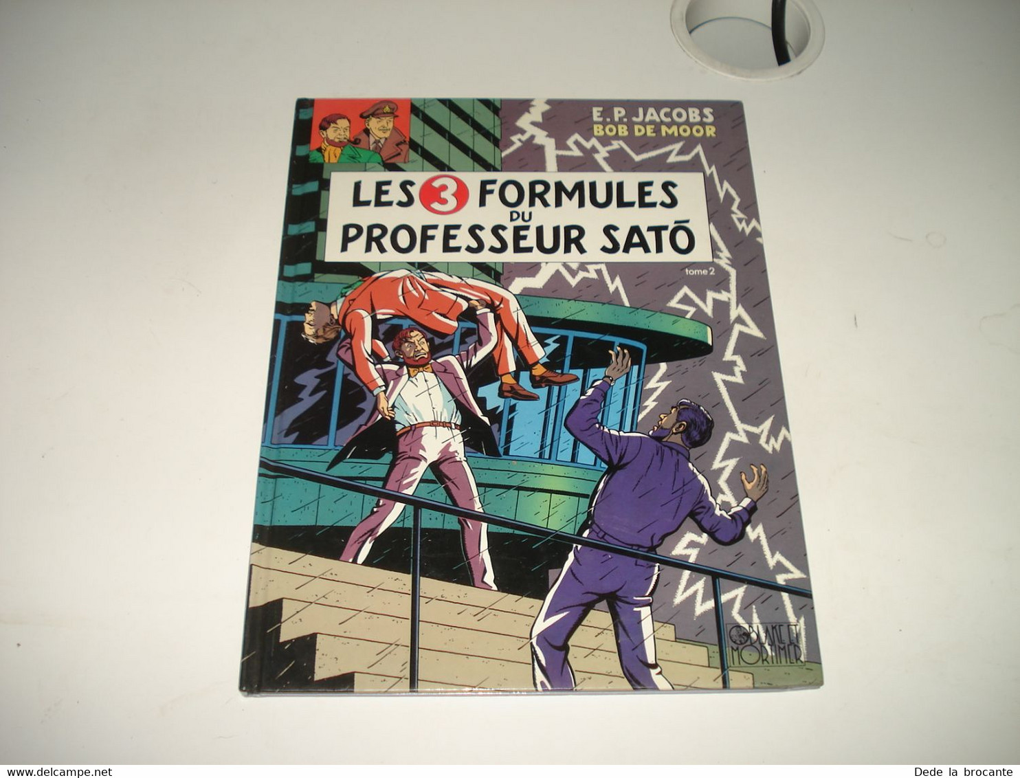 C46 ( 2 ) / Blake Et Mortimer " Les 3 Formules Du Prof Sato " - E.O 1990 - TBE - Blake & Mortimer