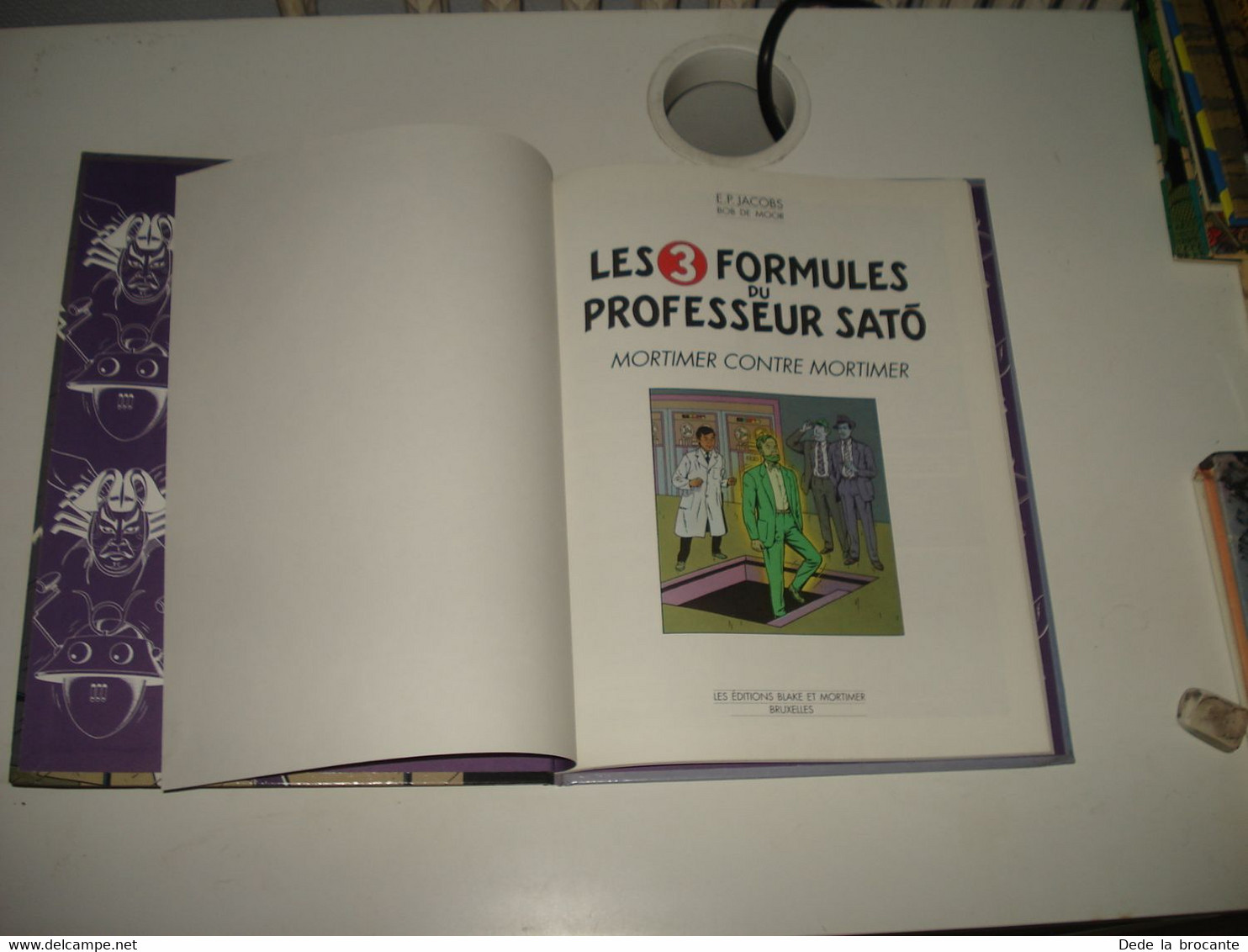 C46 ( 2 ) / Blake Et Mortimer " Les 3 Formules Du Prof Sato " - E.O 1990 - TBE - Blake & Mortimer