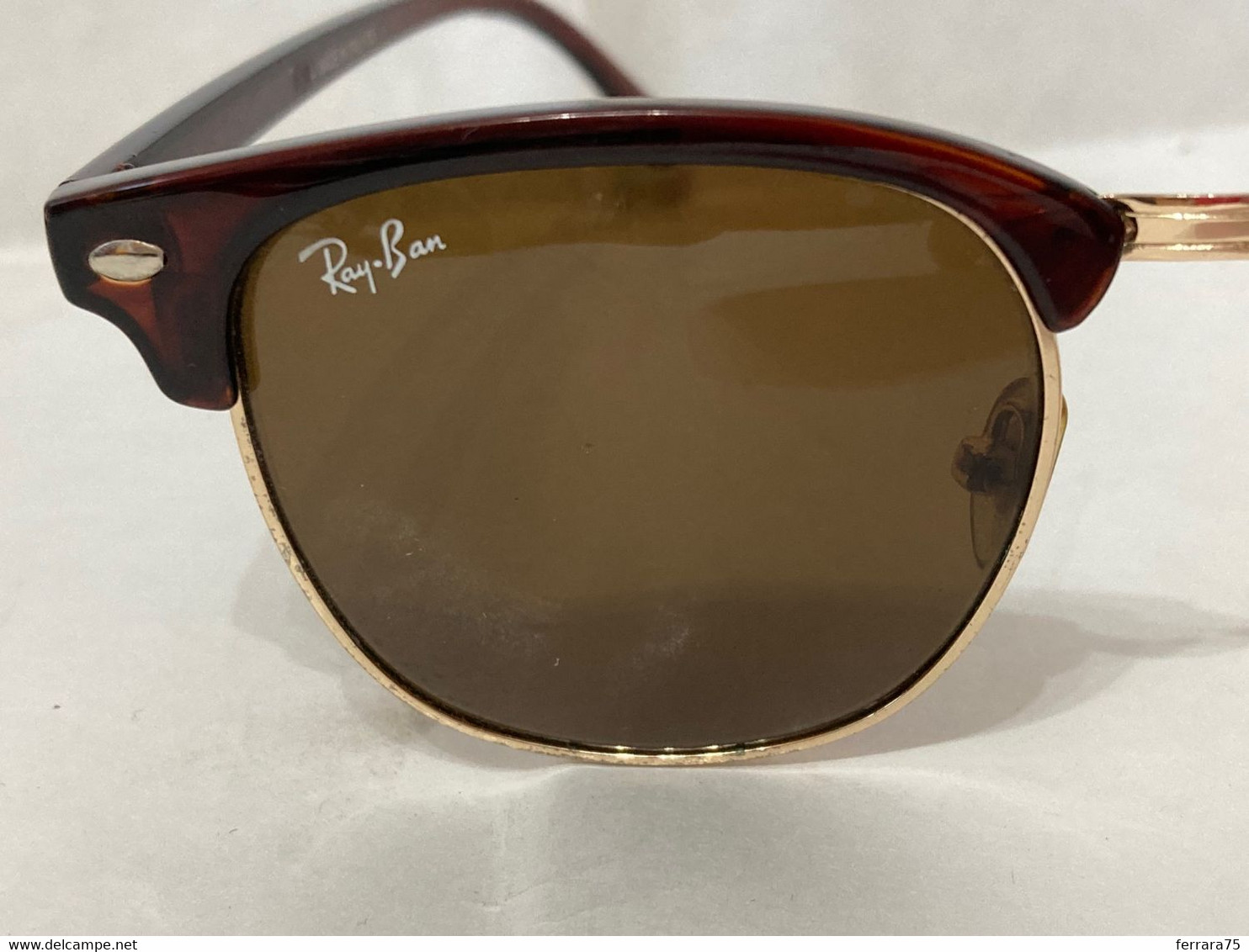 Occhiali Da Sole USATI Ray Ban Clubmaster Uomo Donna 3016 19-139. - Sun Glasses