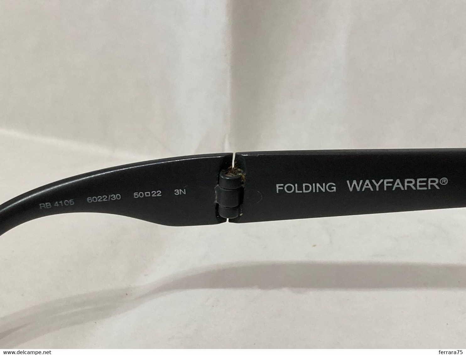 Occhiali Da Sole USATI Ray-Ban Wayfarer Folding RB4105 Lente A Specchio - Gafas/Lentes De Sol