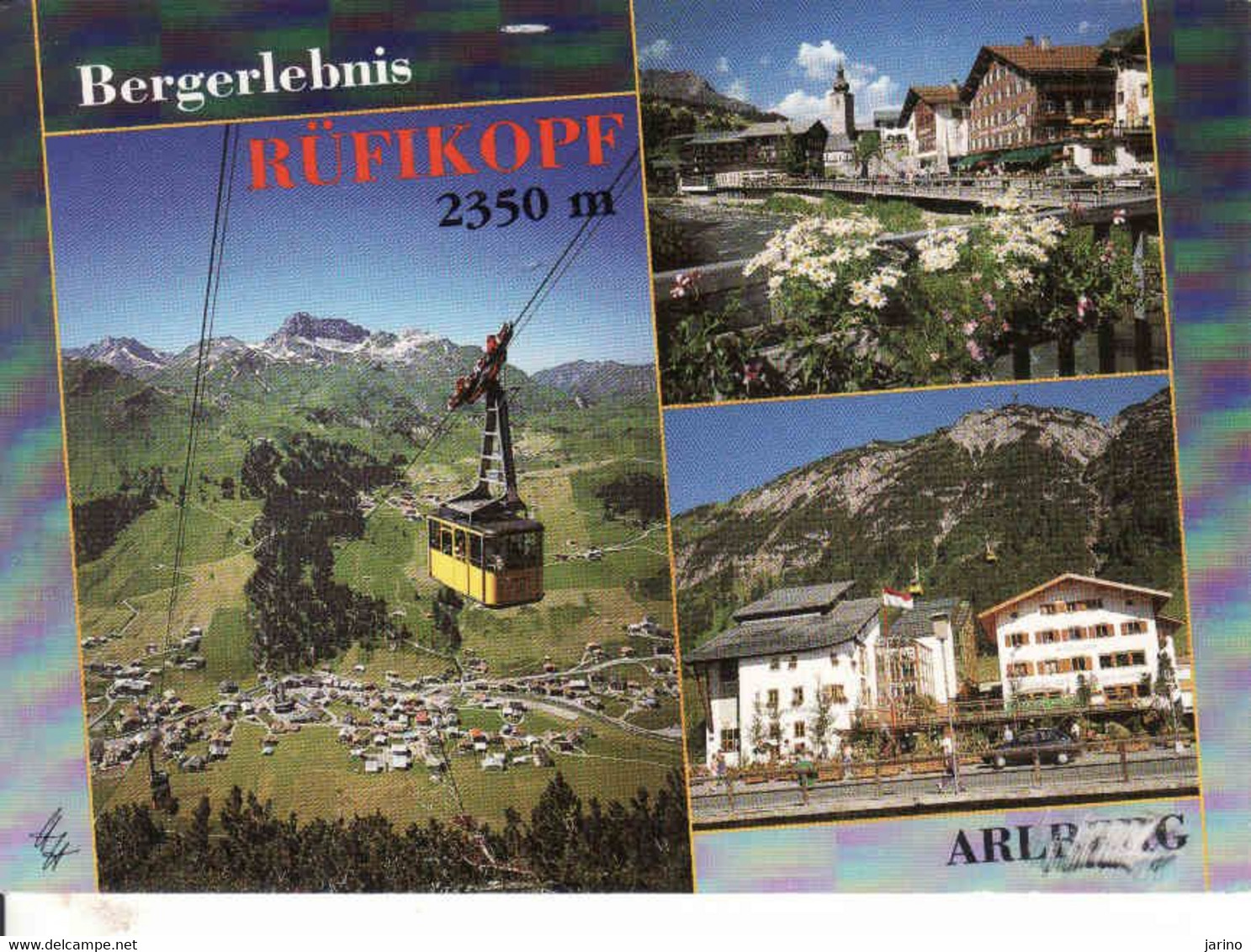 Austria, Vorarlberg, Lech Am Arlberg, Rufikopfbahn, Bergerlebnis, Bezirk Bludenz, Gebraucht, 2006 - Lech