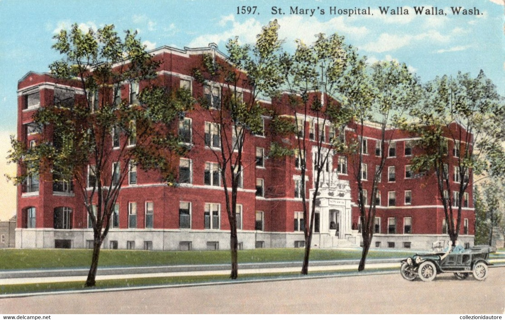 WALLA WALLA  - ST. MARY'S HOSPITAL - WALLA WALLA - WASH. - CARTOLINA FP SCRITTA - Autres & Non Classés