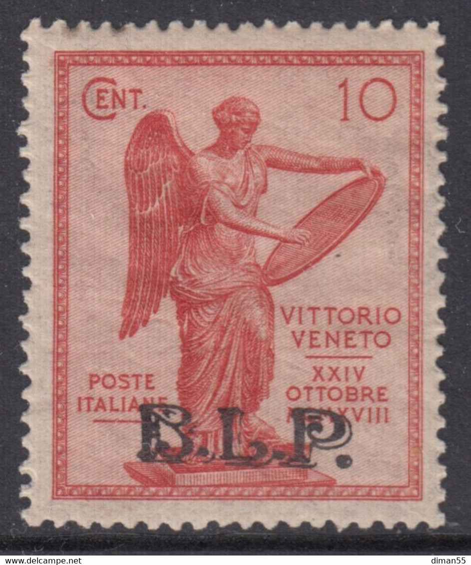 ITALIA - BLP N.23 - Cat. 3100 Euro Firmato A.Diena  NON EMESSO MH* Linguellato - SUPER CENTRATO - Stamps For Advertising Covers (BLP)