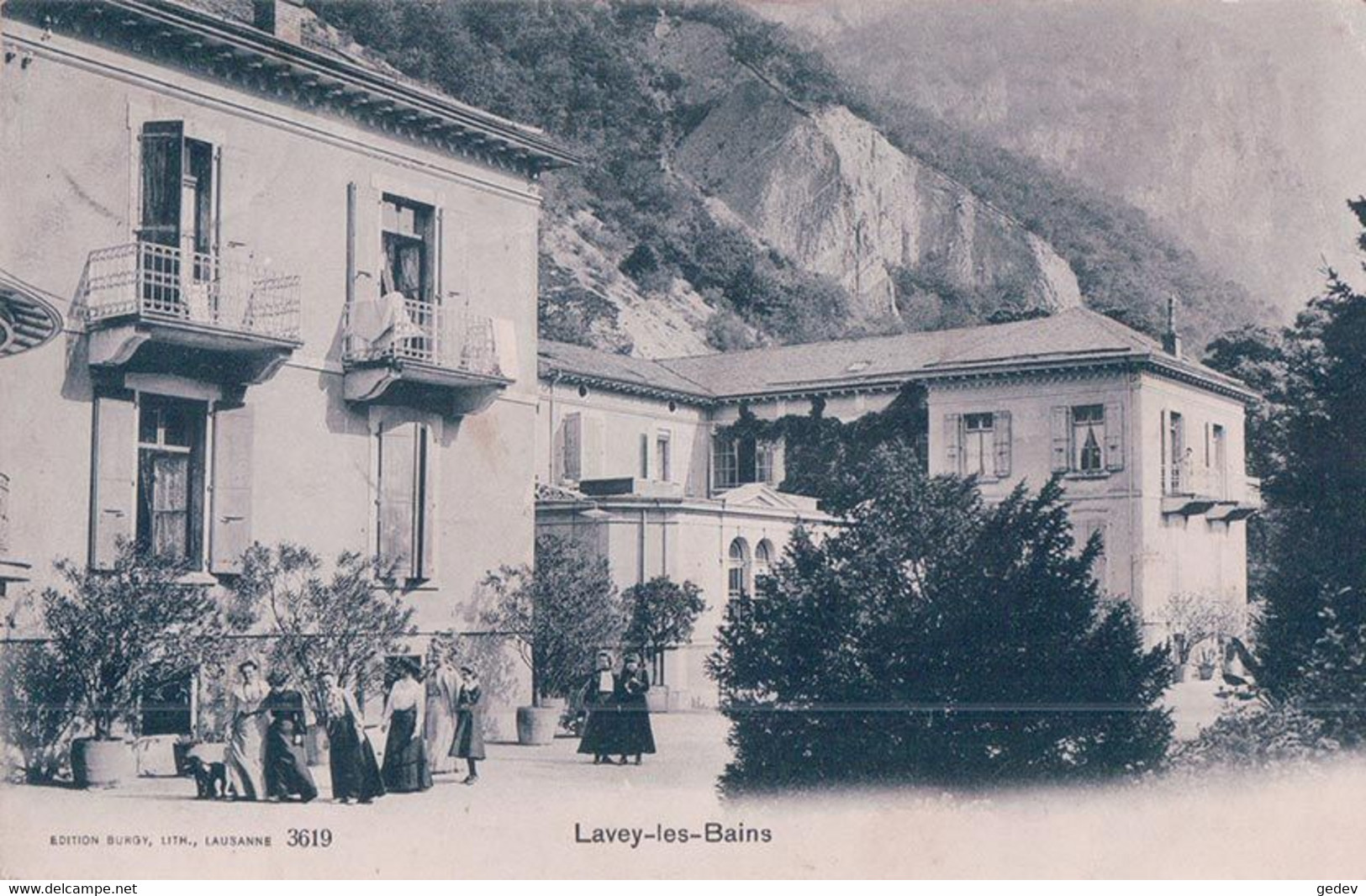 Lavey Les Bains VD, Animée (3619) - Lavey
