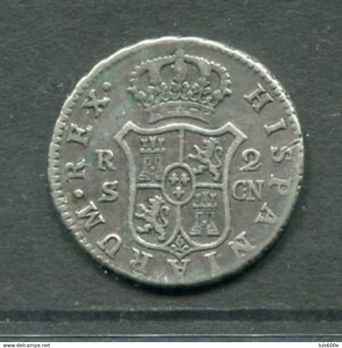 1808.ESPAÑA.MONEDA.2 REALES PLATA CARLOS IV.SEVILLA.CN.MBC - Münzen Der Provinzen