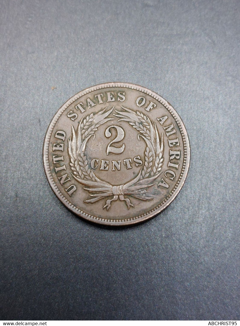 RARE.2 CENTS 1864 - E.Cents De 2, 3 & 20