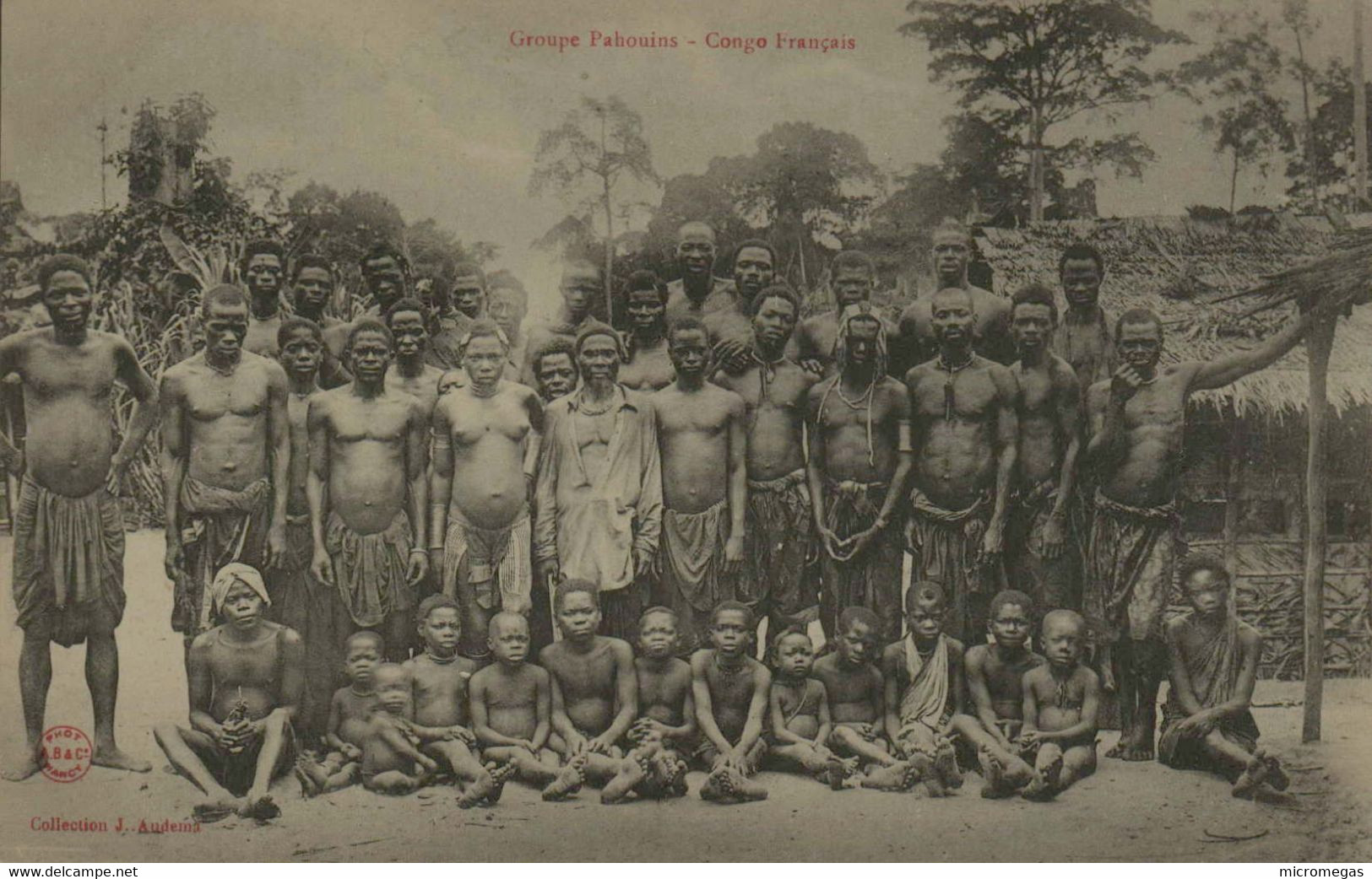 Congo Français - Groupe Pahouins - Congo Français