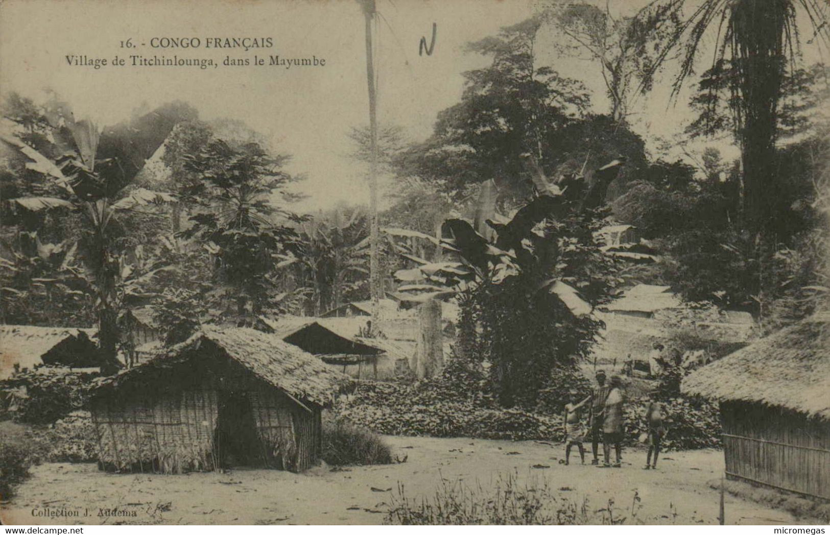 Congo Français - Village De Titchinlounga, Dans Le Mayumbe - Congo Français