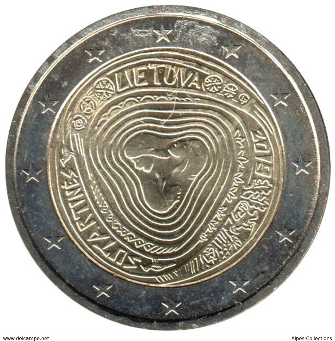 LI20019.1 - LITUANIE - 2 Euros Comm. Les Sutartines Chansons Lituaniennes - 2019 - Lithuania