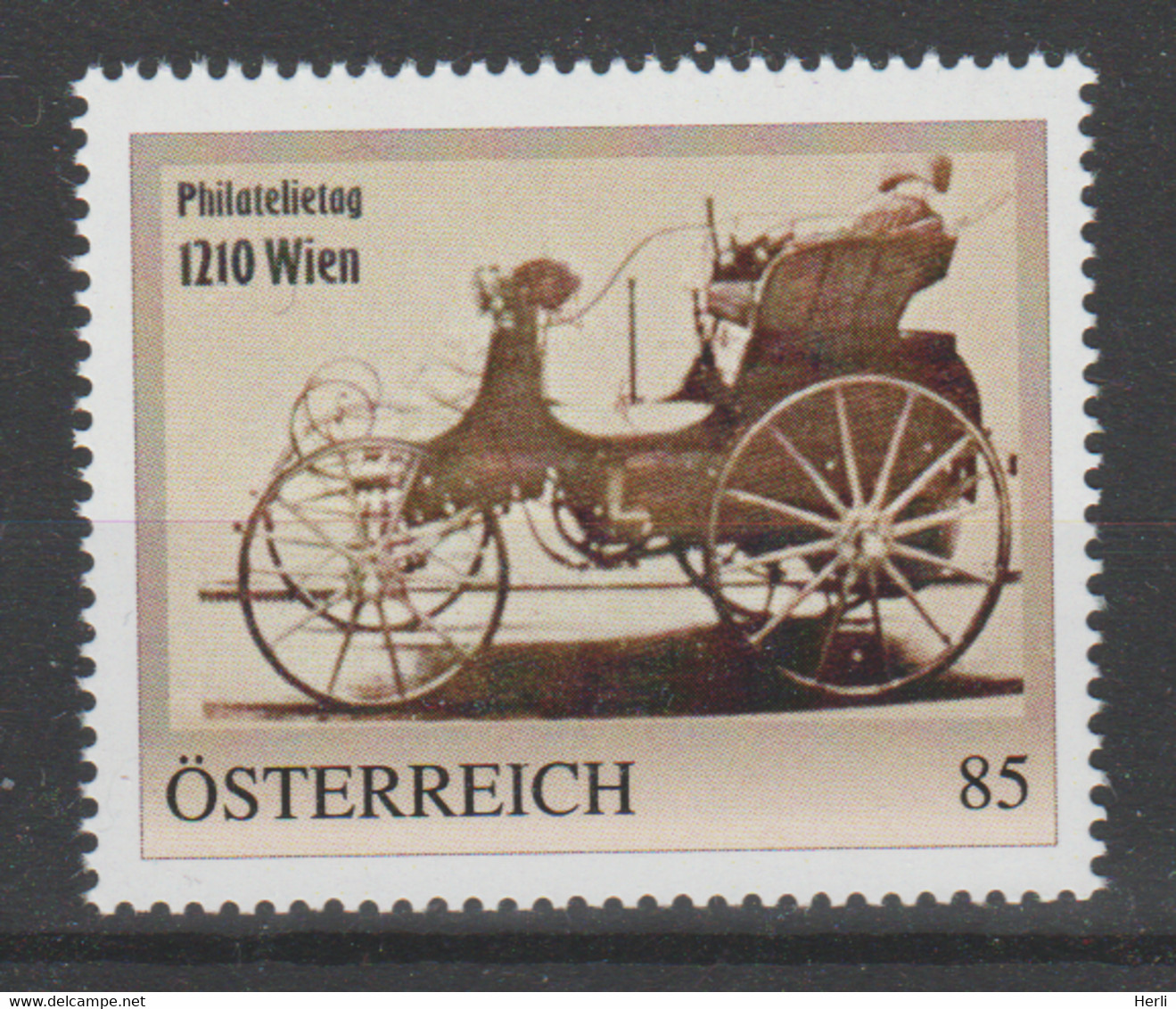 Philatelietag Marke Aus Österreich "1210 Wien" ** - Euronominale (2698) - Timbres Personnalisés