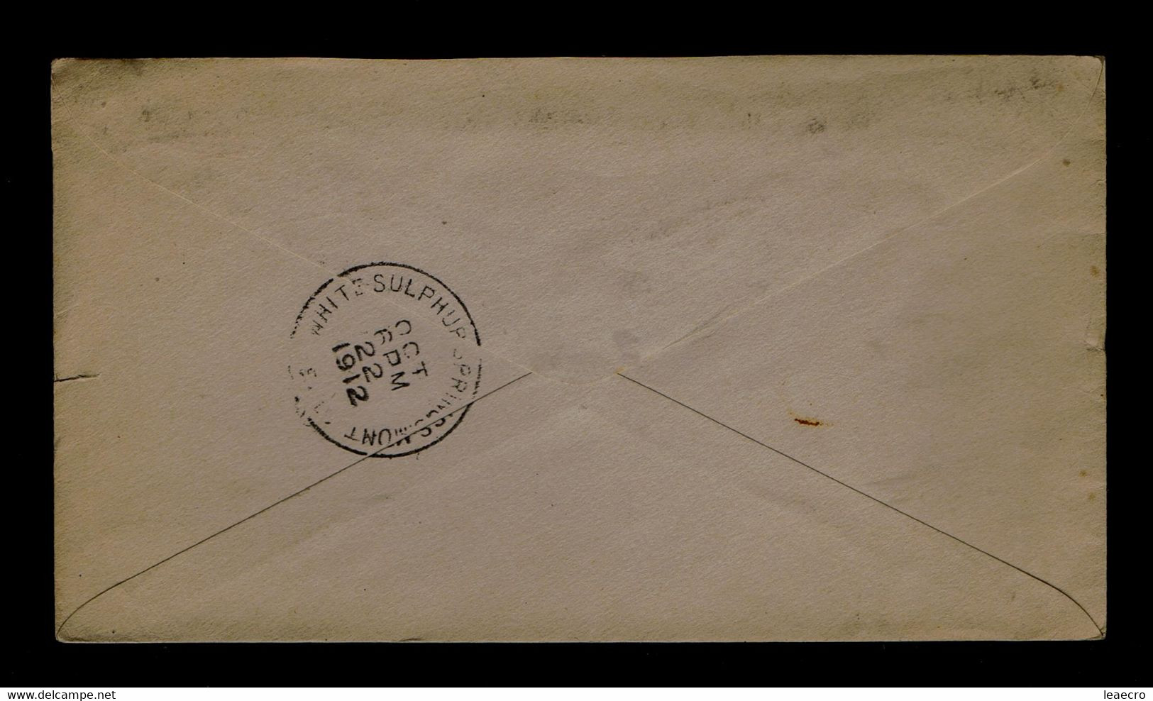 Gc7418 US Cover Postal Stationery "George Washington Famouse Man Mailed 1912 Slogan Pmk (flag) Boulder, Mont. »Montana ! - George Washington