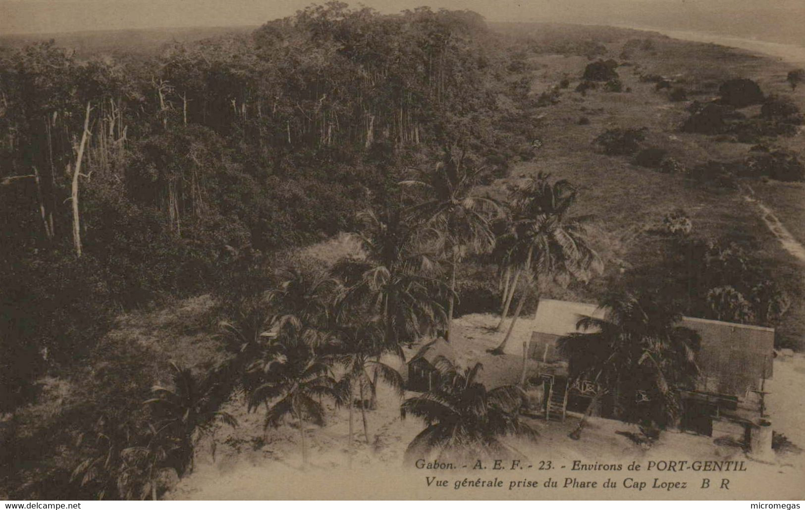 Gabon - Environs De PORT-GENTIL - Vue Générale Prise Du Phare De Cap Lopez - Gabon