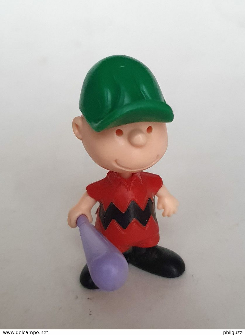 FIGURINE KINDER PEANUTS 1993 CHARLIE BATE DE BASEBALL 3 - Altri & Non Classificati