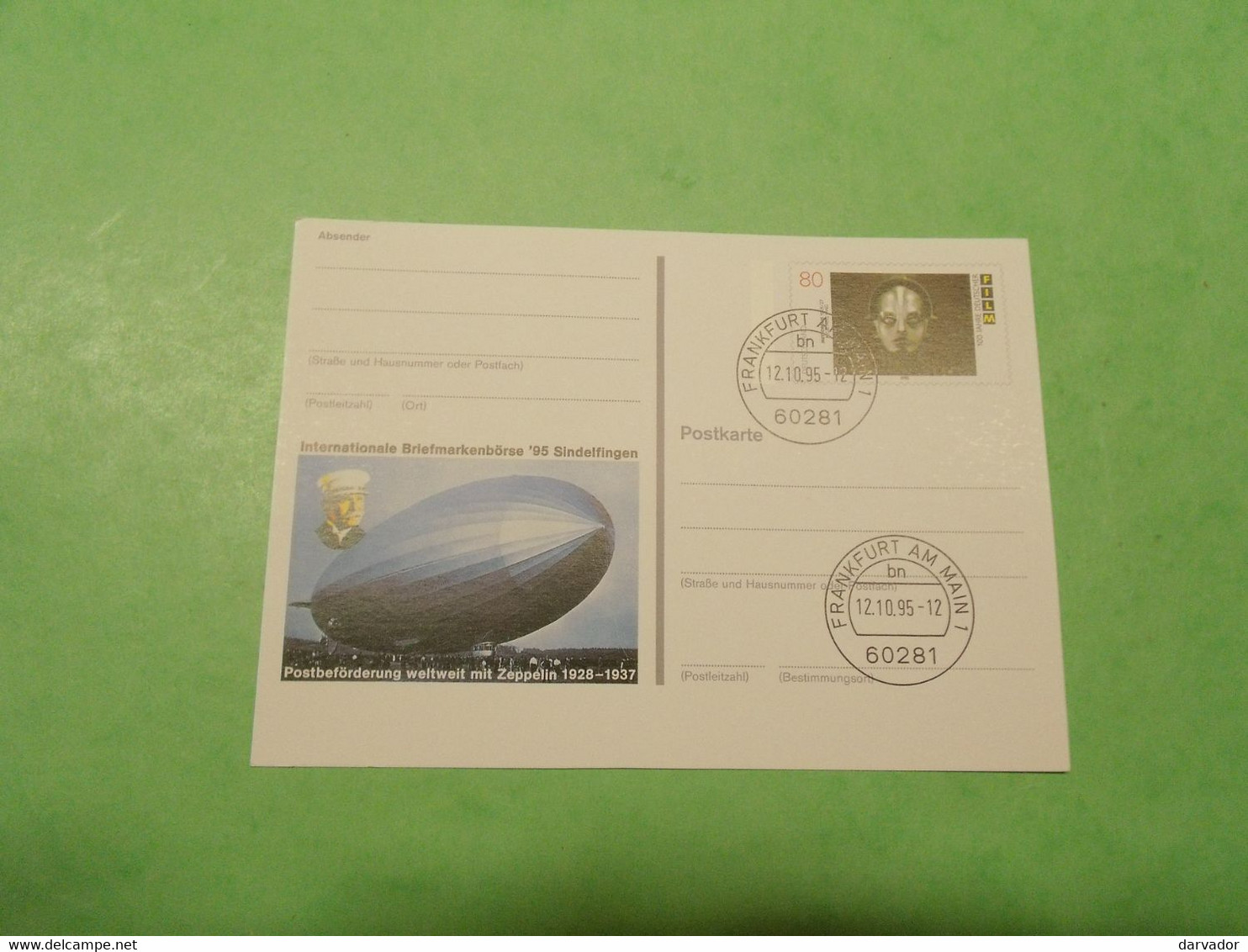 TC19 / FDC / Allemagne , Thématique Zeppelin      Superbe - Postcards - Used