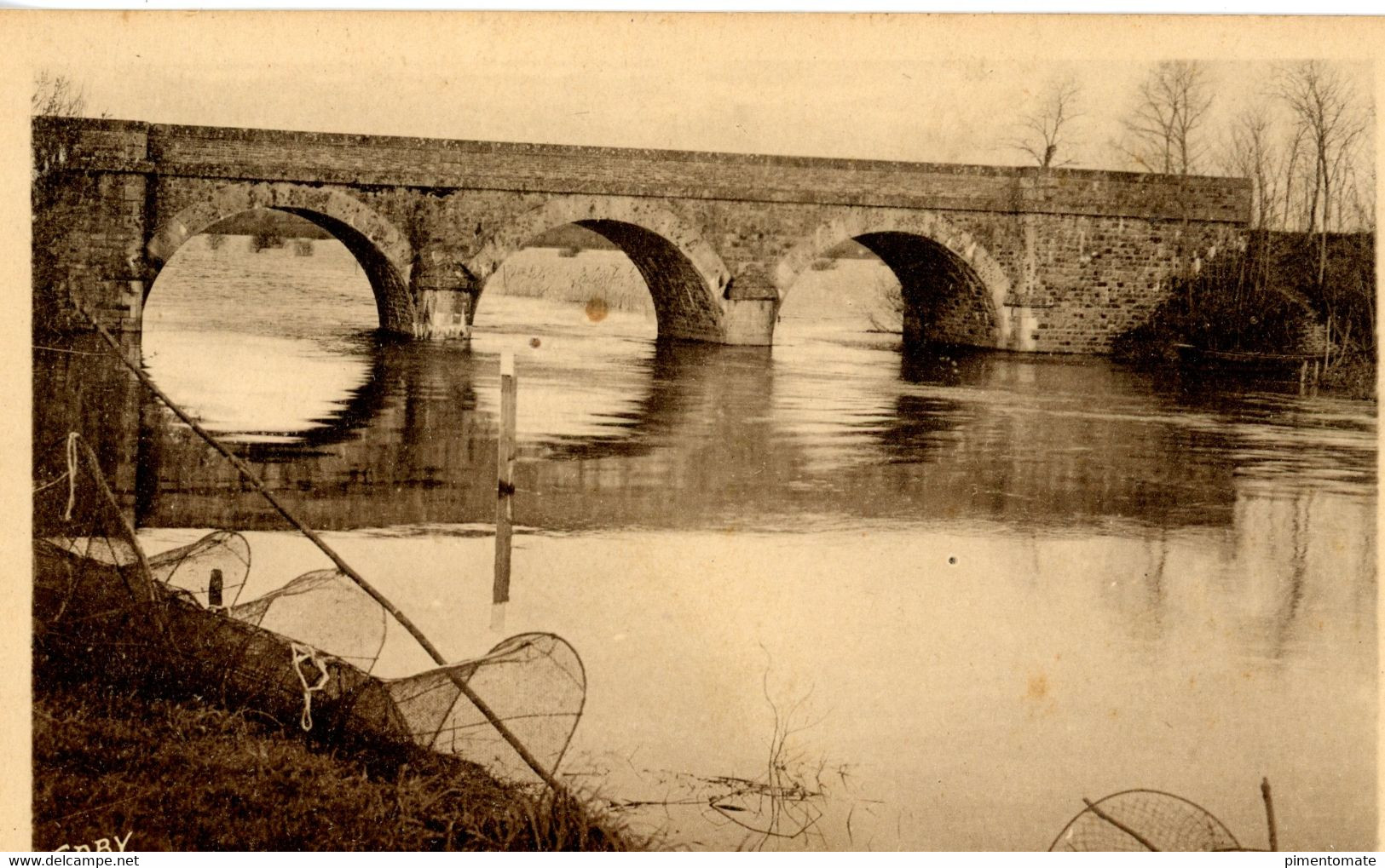 BOUAYE LE PONT DE L'ACHENEAU 1961 - Bouaye