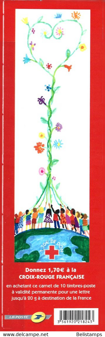 France 2006. Scott #B712a (MNH) Children's Art  *Complete Booklet* - 1960-.... Used