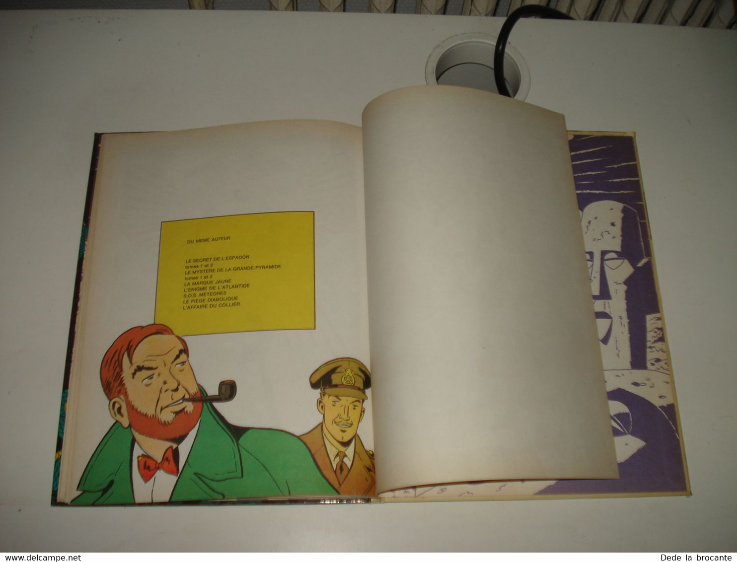 C46 ( 2 ) / Blake et Mortimer  " Le rayon U " -  Re de 1974 - T.B.E - Petit prix