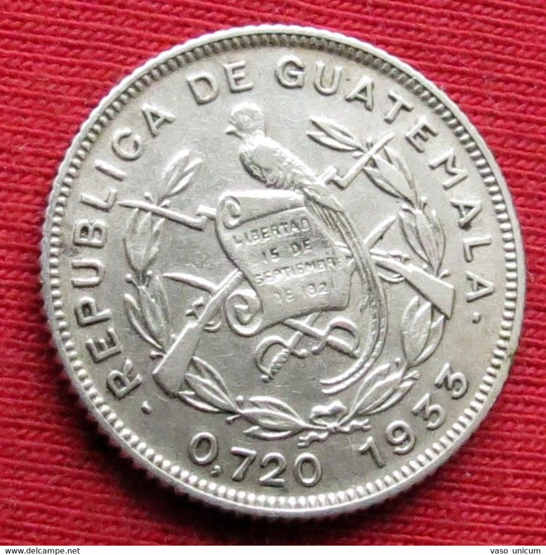 Guatemala 10 Centavos 1933 - Guatemala