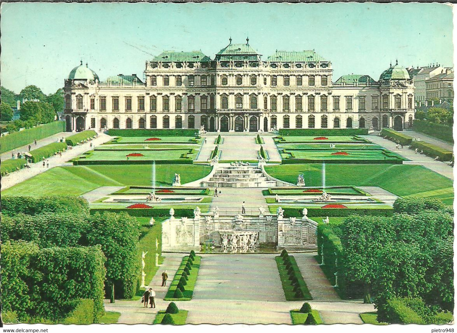 Vienna, Wien (Austria) Schloss Belvedere, Belvedere Castle, Palais Du Belvedere, Castello Del Belvedere - Belvedere