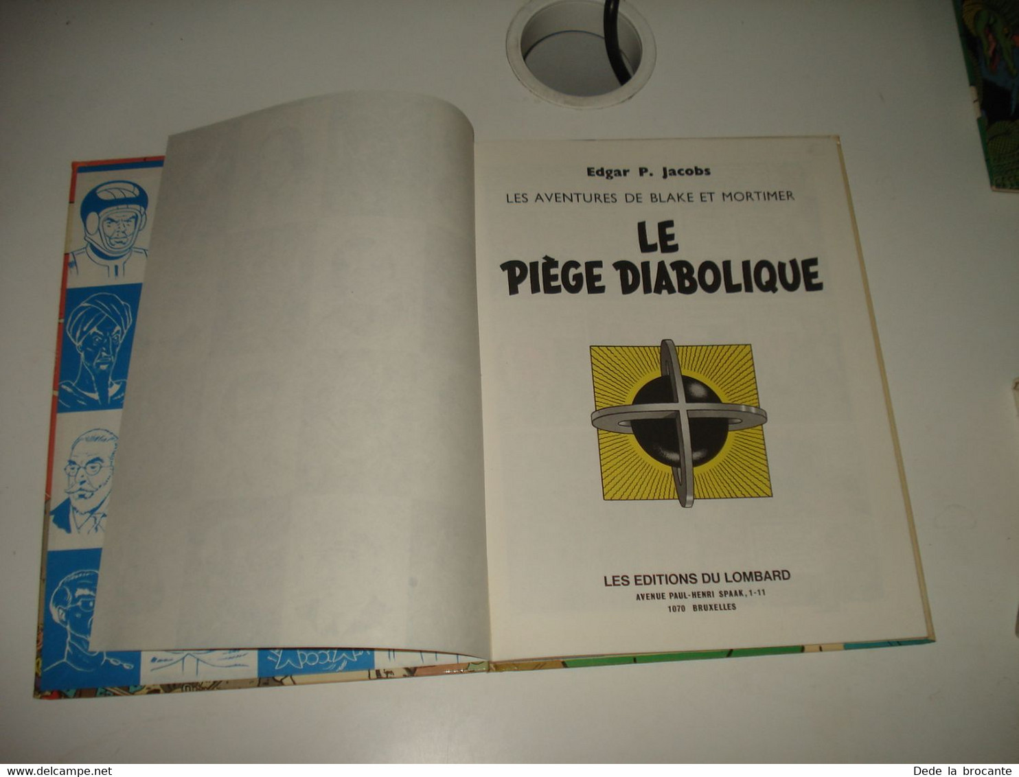 C46 / Blake Et Mortimer  " Le Piège Diaoloique " -  Re De 1972 - Très Bon état - Blake Et Mortimer