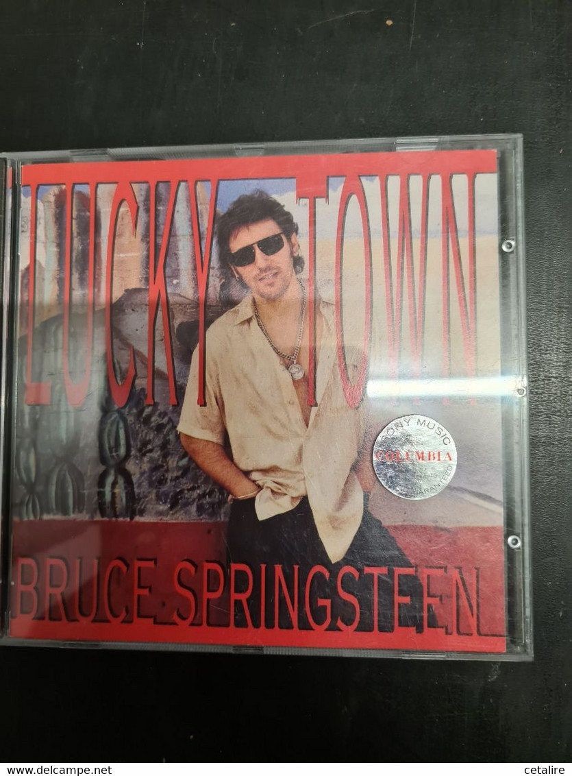 Cd Bruce Springsteen Lucky Town +++TRES BON ETAT+++ - Autres - Musique Anglaise