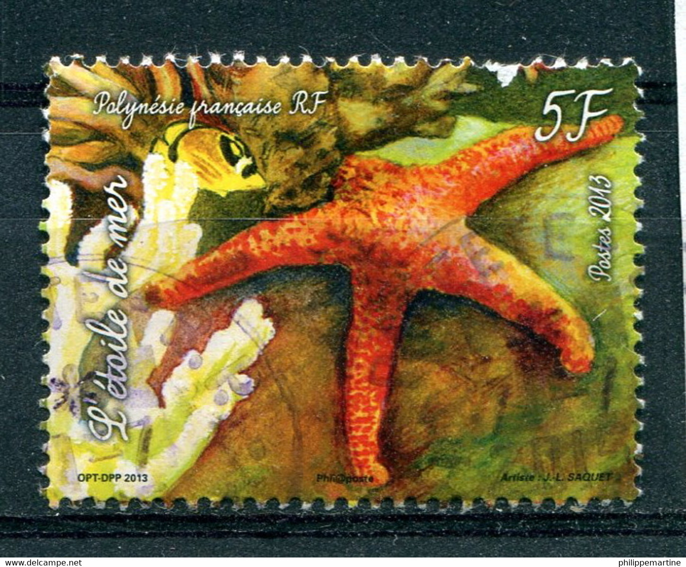 Polynésie Française 2013 - YT 1029 (o) - Used Stamps