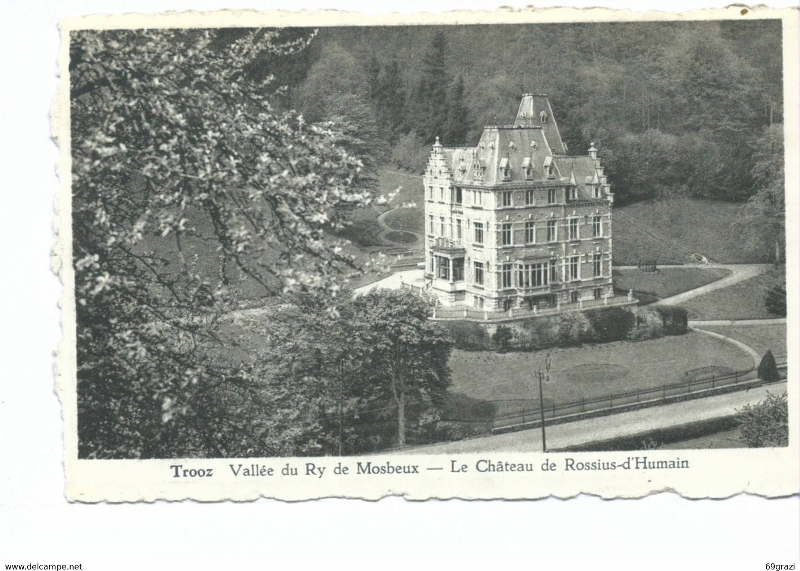 Trooz Château De  Rossius D'Humain - Trooz