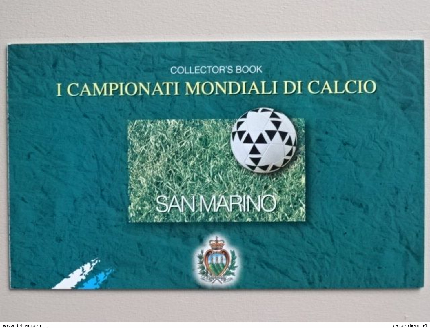 Saint-Marin - Collector's Book Avec 12 Timbres - Campionati Mondiali Di Calcio - France - 1998 - Postzegelboekjes