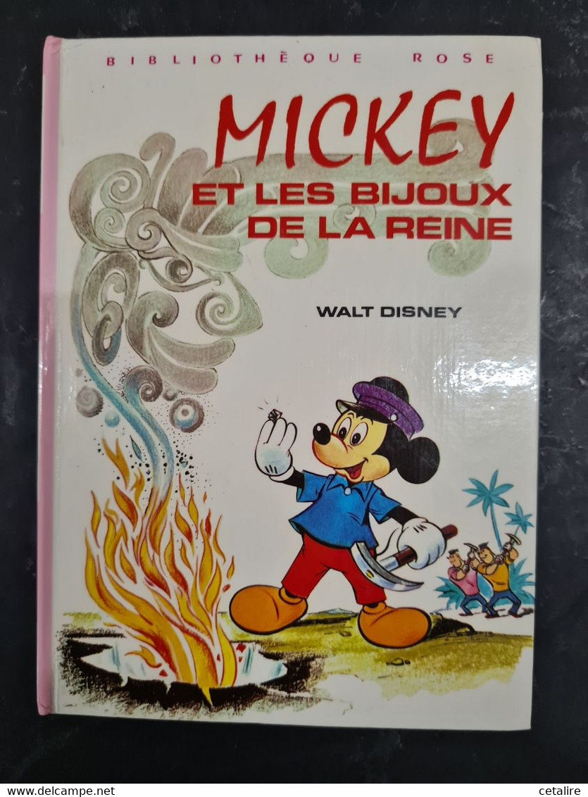 Mickey Et Les Bijoux De La Reine Walt Disney+++TRES BON ETAT+++ - Bibliothèque Rose