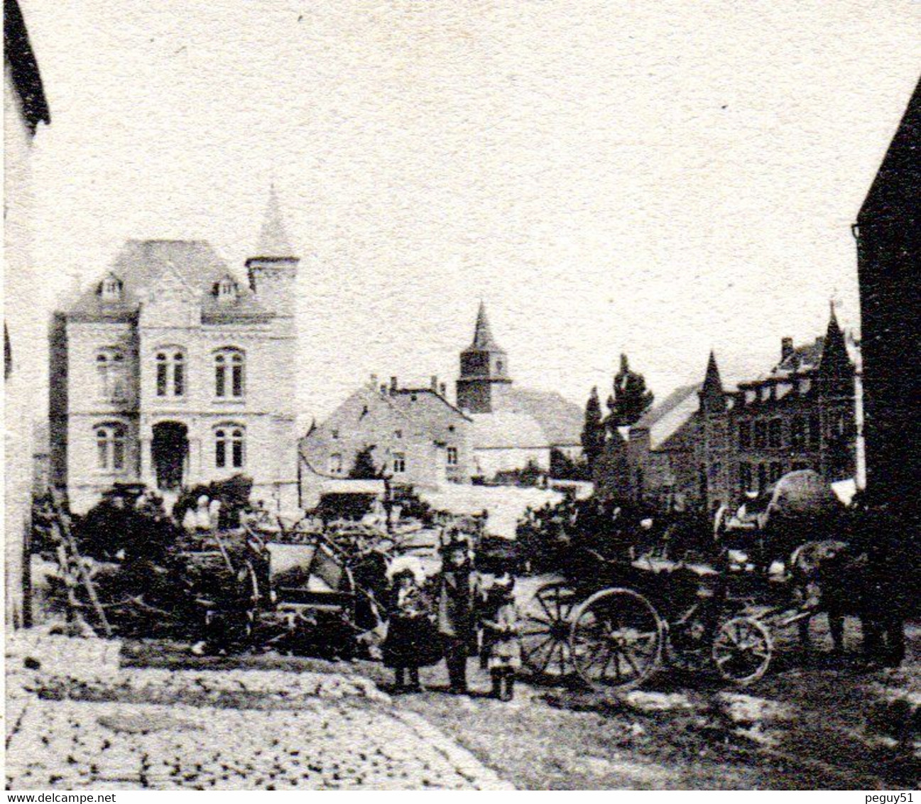 Wellin.  Champ De Foire . Ca 1900 - Wellin