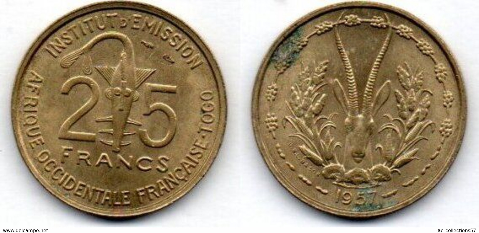 MA 18720  /  Togo 25 Francs 1957 SUP - Togo