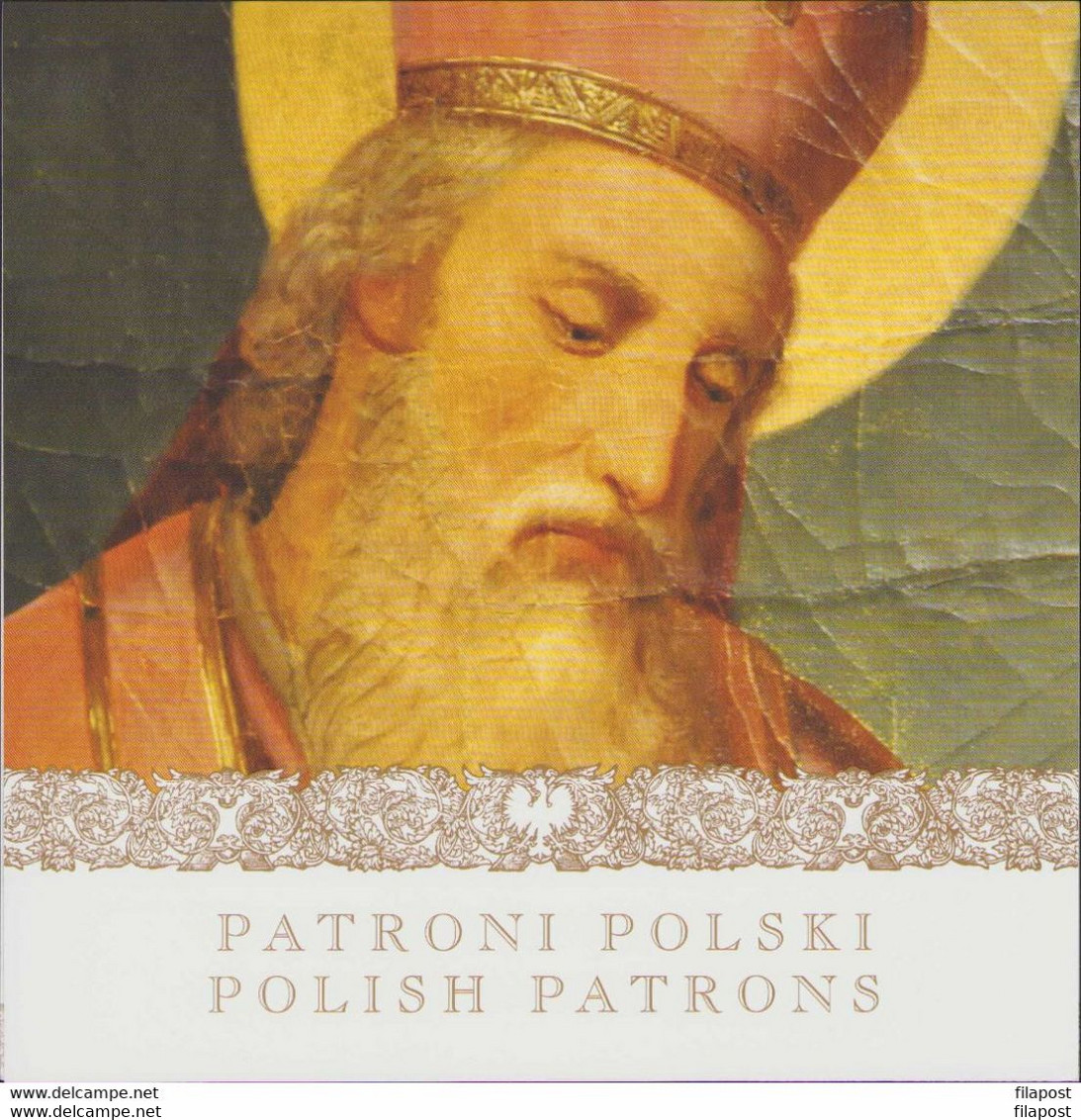 POLAND 2019 Booklet / Polish Patrons - Saint Wojciech, Floral Motif, Eagle, Crown, Stanislaw Kostka Image / Stamp MNH** - Carnets