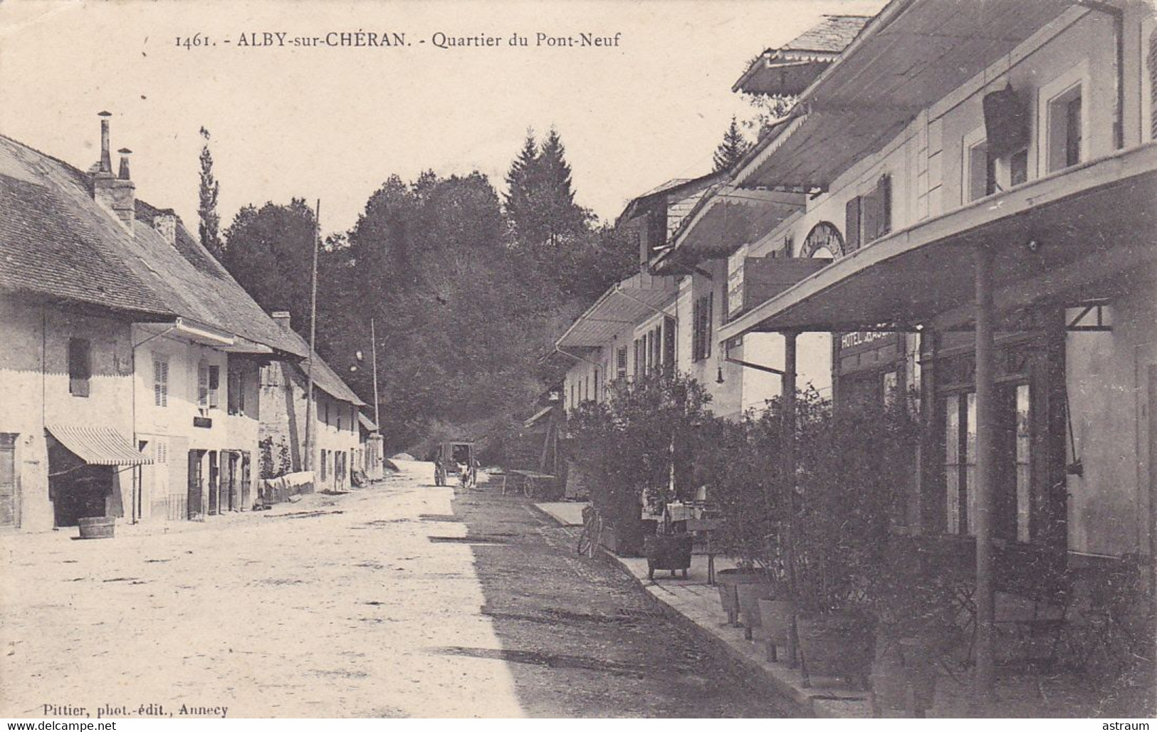 Cpa  74 - Alby S/ Cheran - Quartier Du Pont Neuf - Edi Pittier N°  1461 - Alby-sur-Cheran