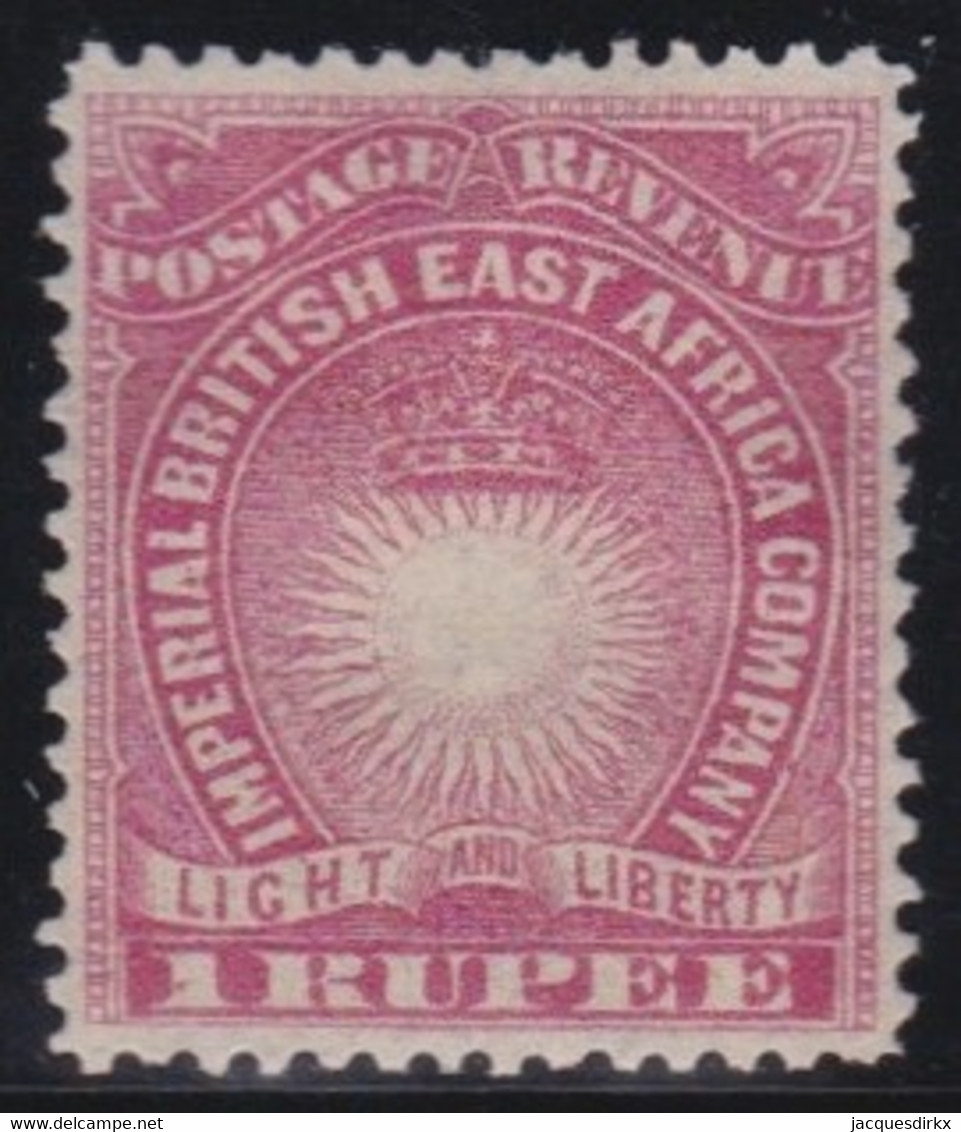 Imperial British East Africa Company    .     SG    .  14    .      *     .   Mint-hinged - British East Africa