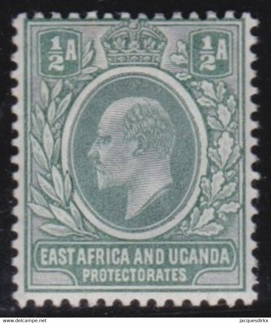 East Africa And Uganda  Protectorates    .     SG    .  17      .      *     .   Mint-hinged - Protectorados De África Oriental Y Uganda